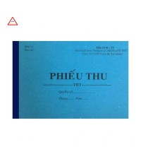 Phiếu thu 1 liên